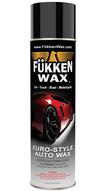Fukken Wax- Case (12cans)  Car Wax Sprays for auto detailing